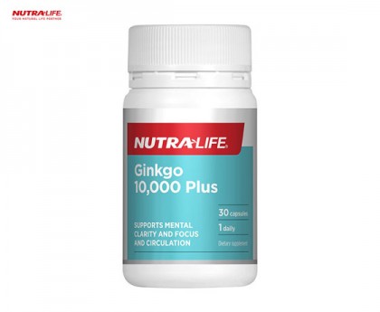 Nutralife 纽乐 银杏精华胶囊10,000mg 30粒